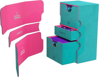 Porta Mazzo Gamegenic STRONGHOLD 200+ XL Convertible (TEAL/PINK)