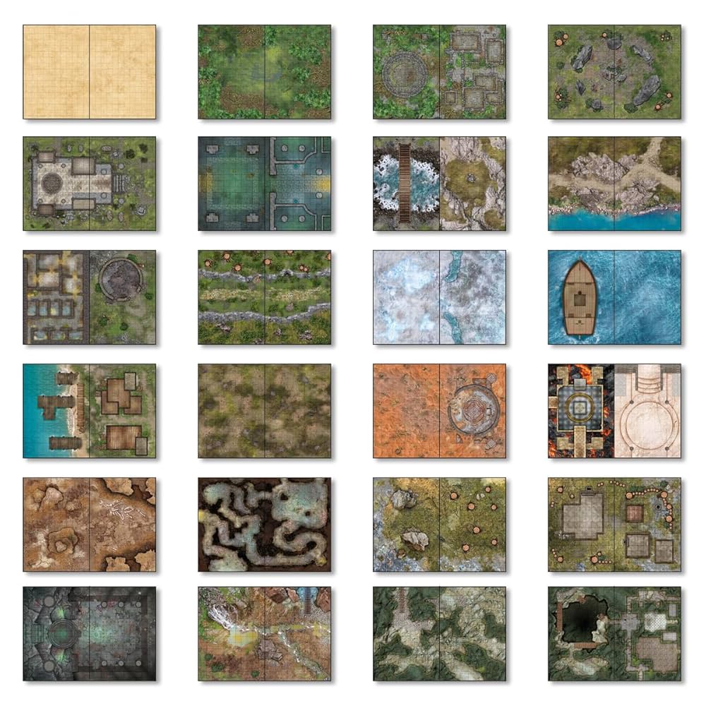 Combat Book 3: RPG re-writable maps