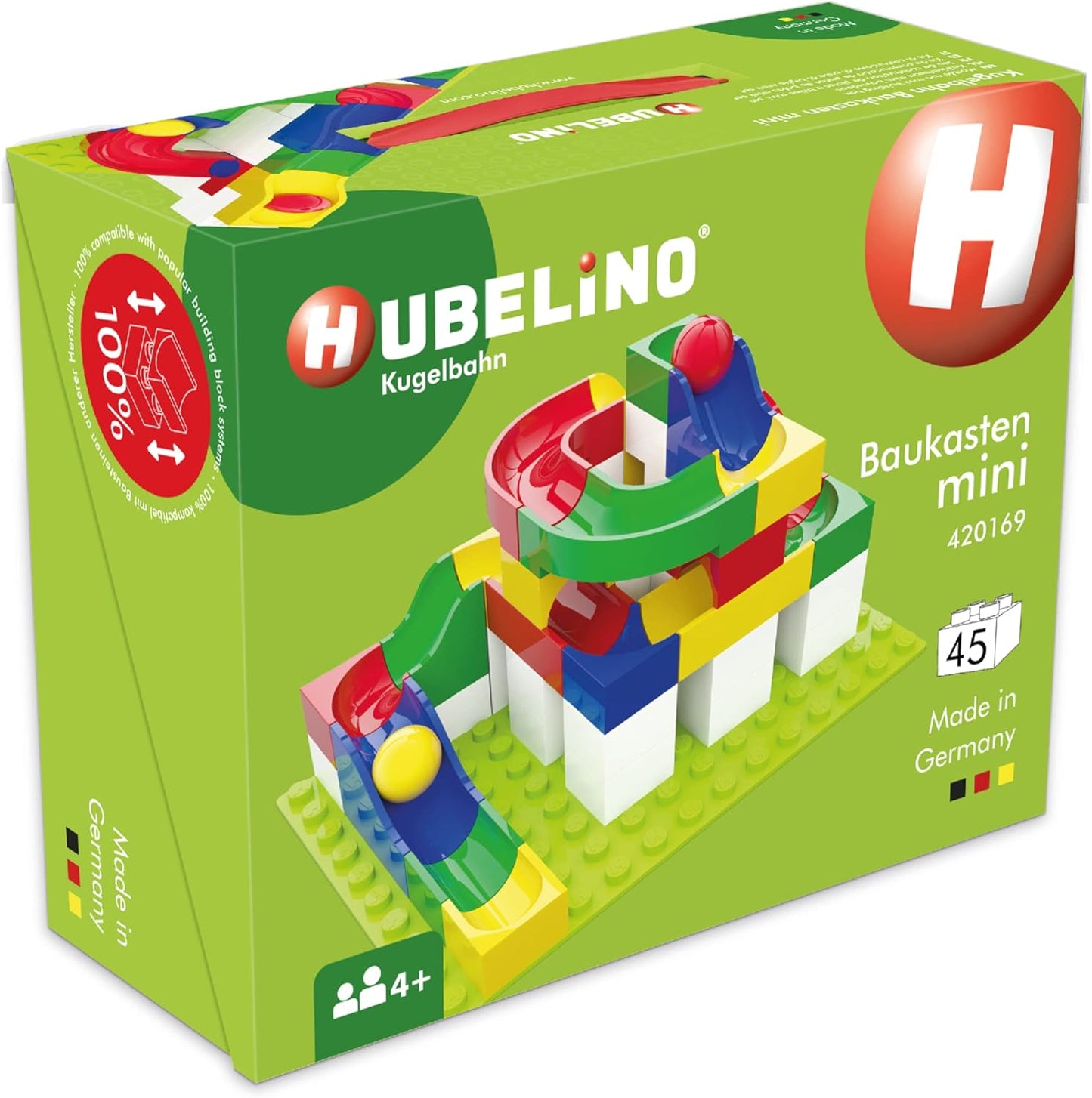 Pista per biglie Hubelino - Mini (45 pezzi)