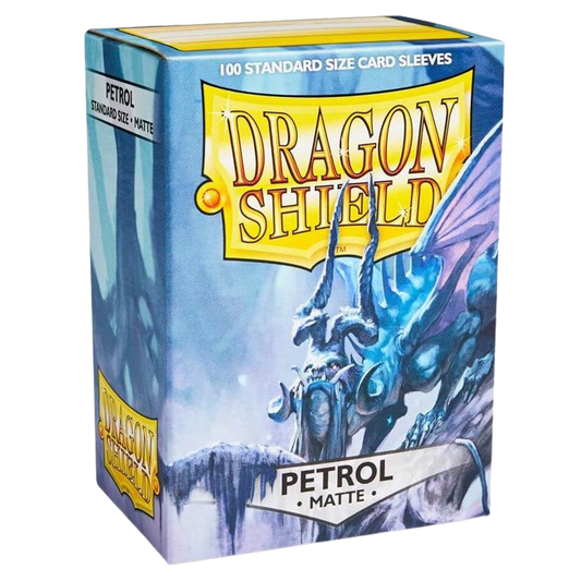 Dragon Shield Sleeves - 100 Bustine Standard Matte PETROL