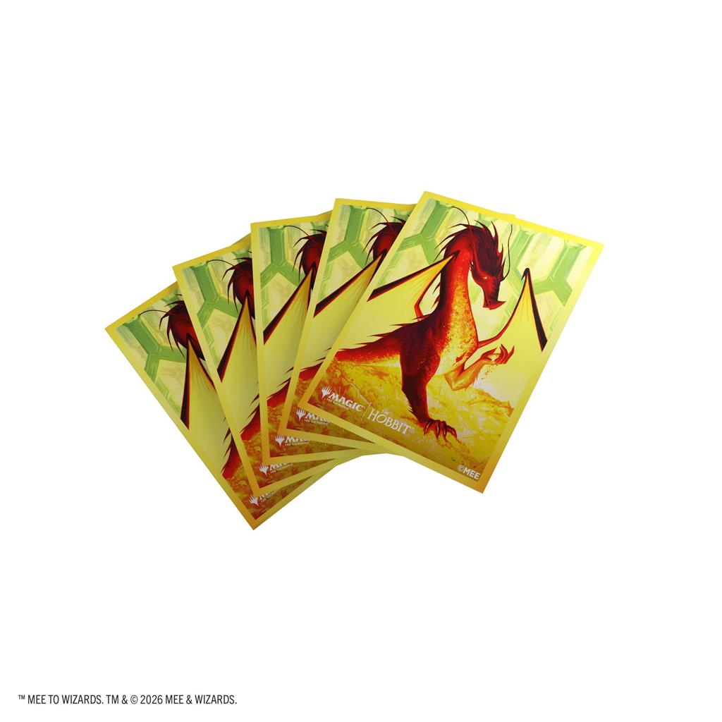 MTG HOB Premium Art Sleeves - Smaug The Golden