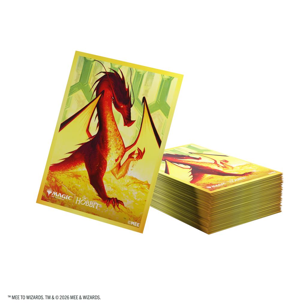 MTG HOB Premium Art Sleeves - Smaug The Golden