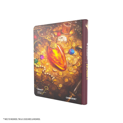 MTG HOB Zip-Up Album 18-Pocket - Smaug's Mox Amber
