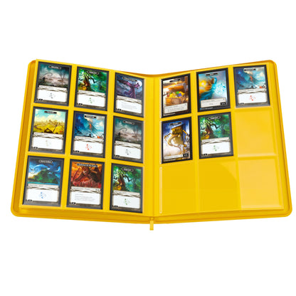 Zip-Up Album 18-Pocket YELLOW Gamegenic