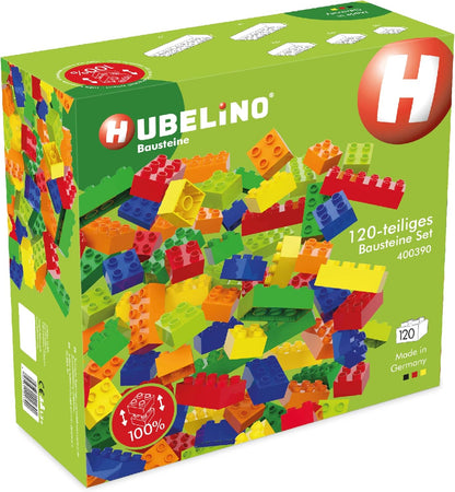 Hubelino - Set 120 mattoncini colorati