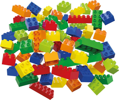 Hubelino - Set 60 mattoncini colorati