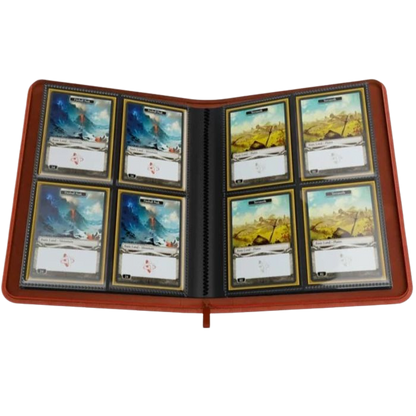 Raccoglitore Gamegenic Zip-Up Album 8 Tasche (ROSSO)