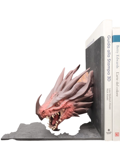 Bookends Drago Rosso Antico