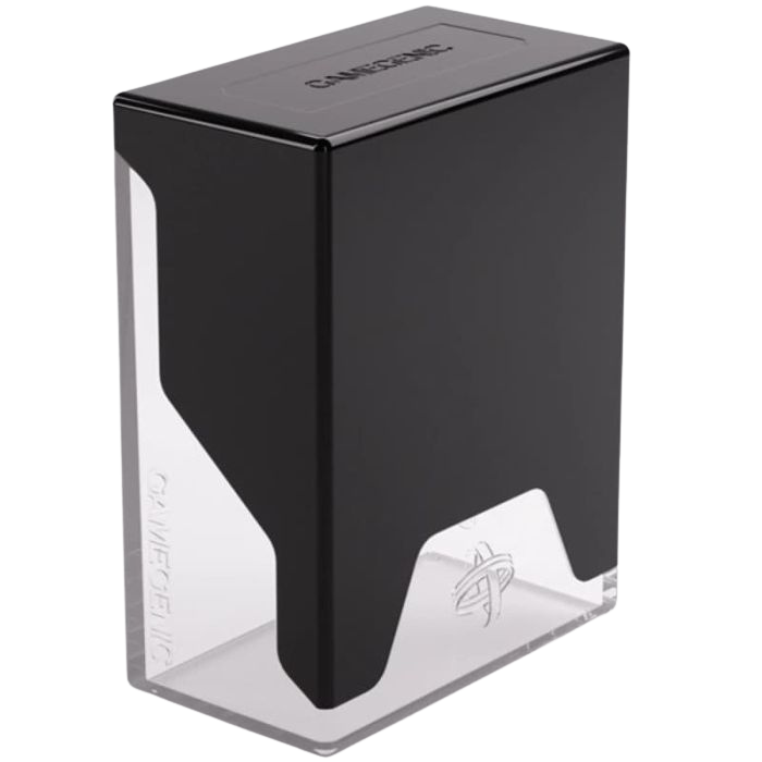 Porta mazzo Gamegenic Bastion 50+ NERO-TRASPARENTE