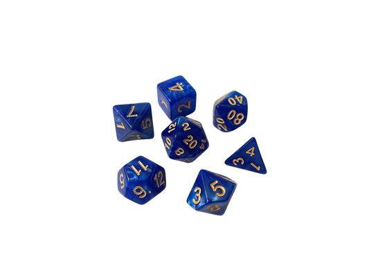 Set di dadi in resina I