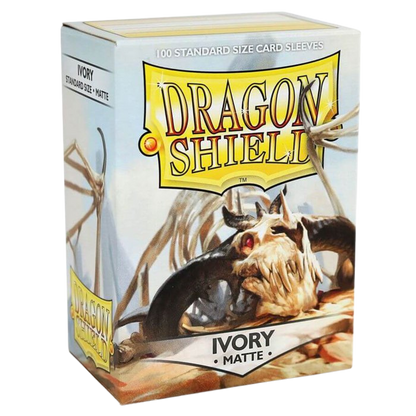 Dragon Shield Sleeves - 100 Bustine Standard Matte IVORY