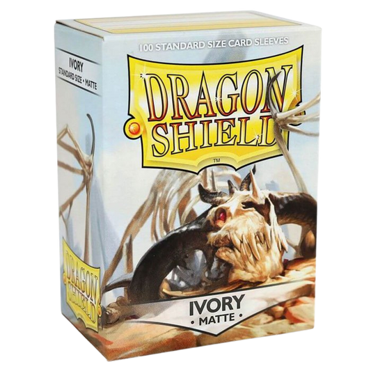 Dragon Shield Sleeves - 100 Bustine Standard Matte IVORY