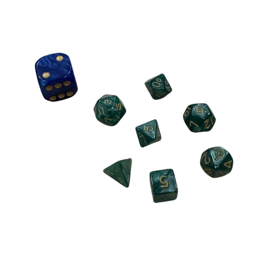 Set di dadi in resina mini (11mm)