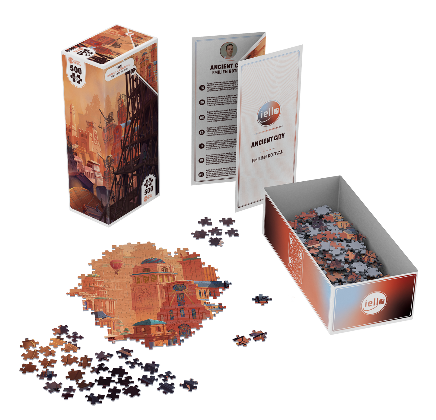 Puzzle Puzzle Twist 500 pz - Ancient City