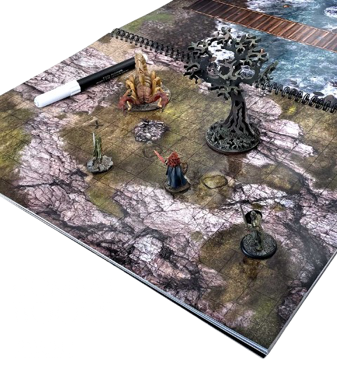 Combat Book 3: RPG re-writable maps