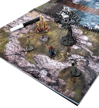 Combat Book 3: RPG re-writable maps