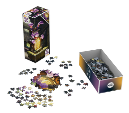 Puzzle Puzzle Twist 1000 pz - Bunny Kingdom Explorer