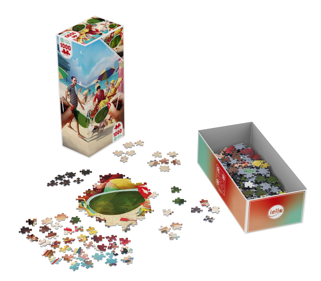 Puzzle Twist 1000 pz - Under the Boardwalk