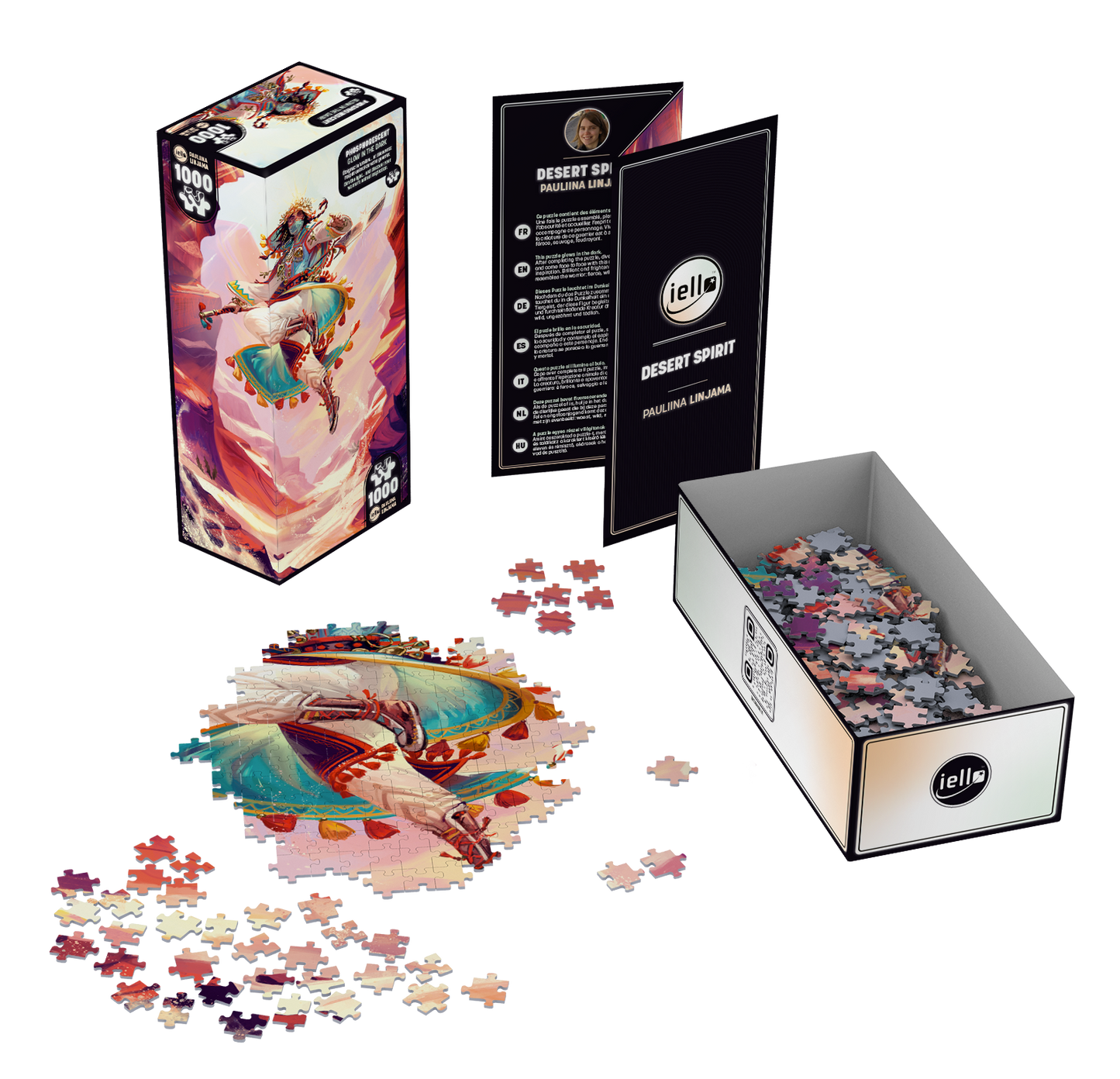 Puzzle Phospho 1000 pz - Desert Spirit