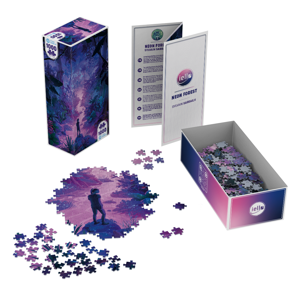 Puzzle Universe 1000 pz - Neon Forest