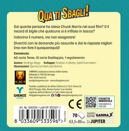 Qua ti Sbagli!
