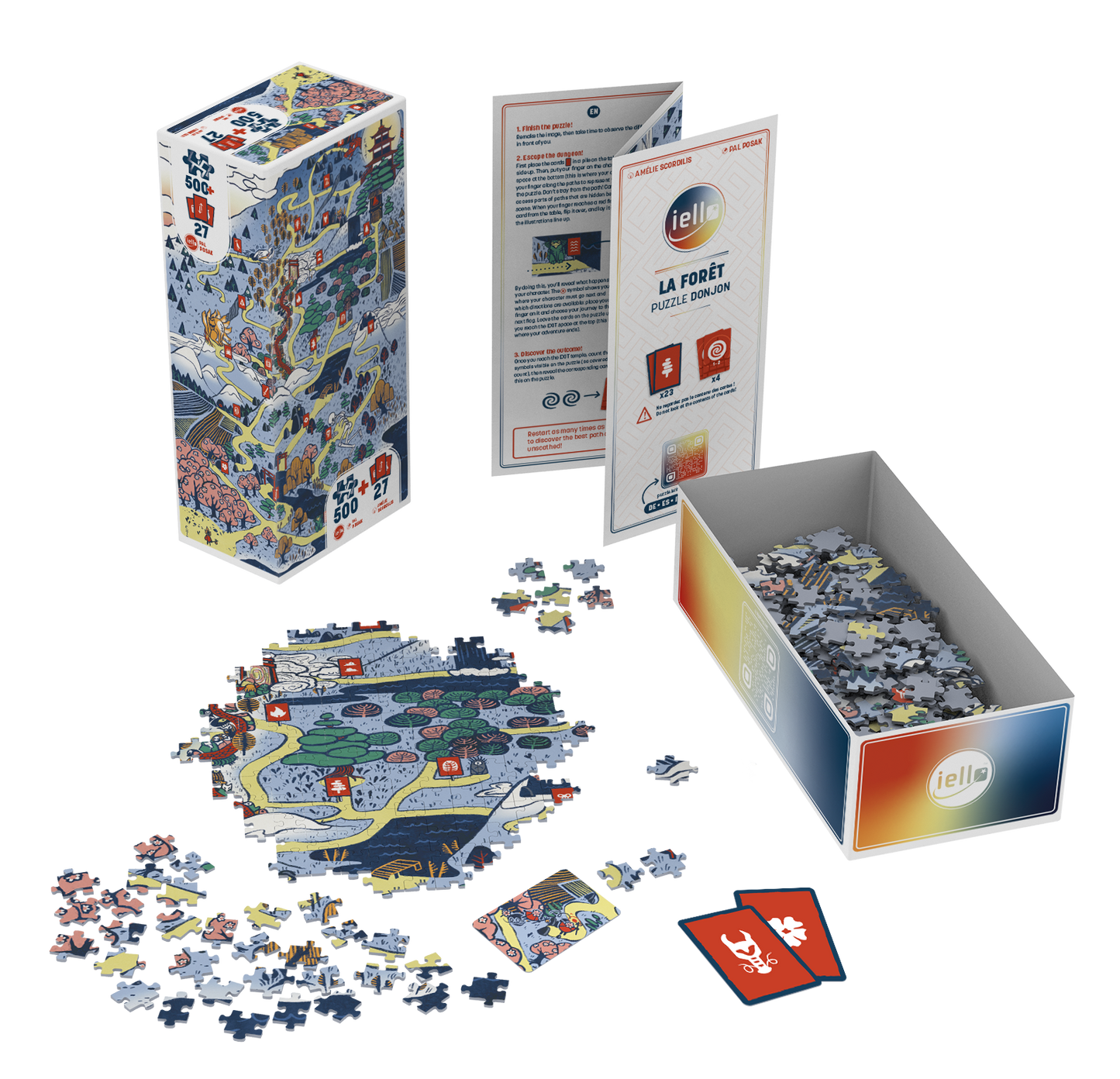 Puzzle Twist 500 pz - La Forêt