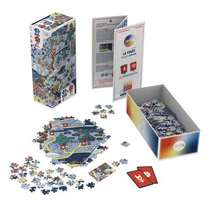 Puzzle Twist 500 pz - La Forêt