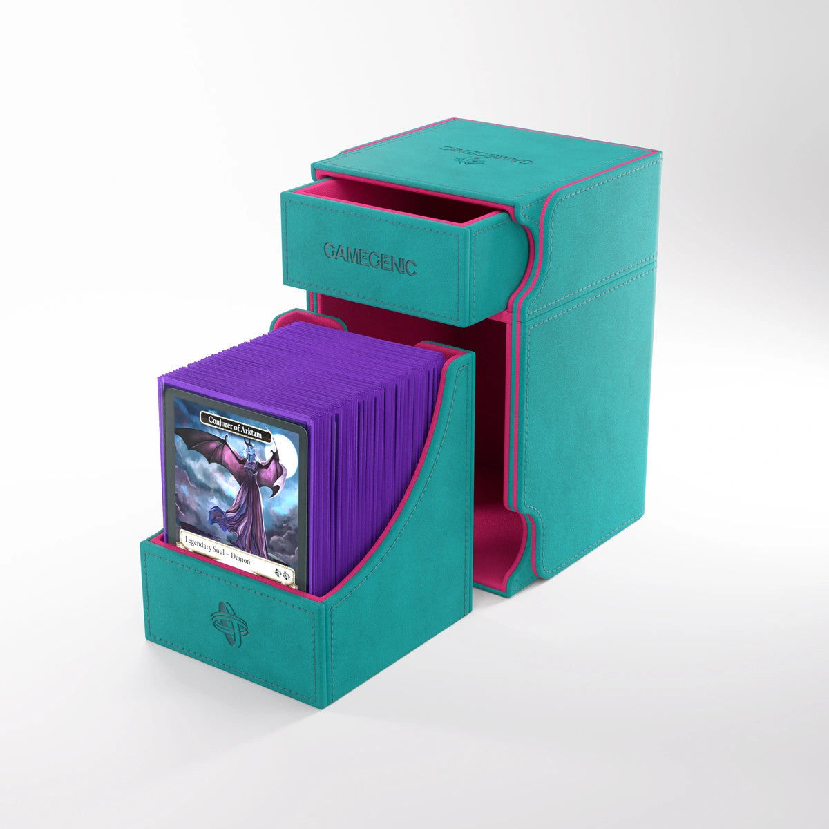 Porta Mazzo Gamegenic WATCHTOWER 100+ XL Convertible (TEAL/PINK)