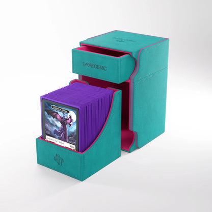 Porta Mazzo Gamegenic WATCHTOWER 100+ XL Convertible (TEAL/PINK)