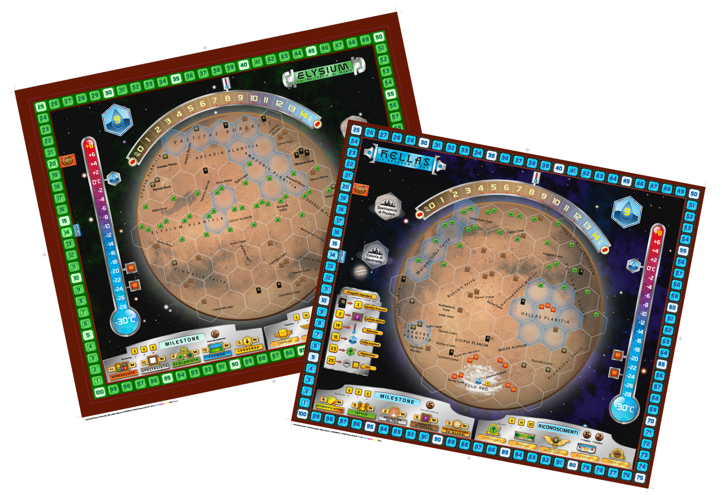 Terraforming Mars: Hellas & Elysium