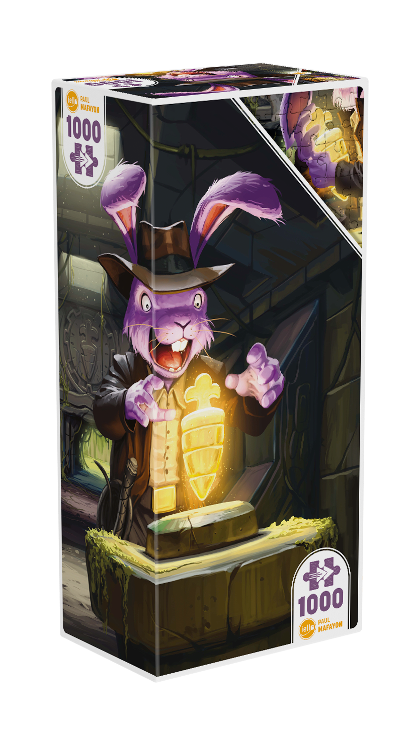 Puzzle Puzzle Twist 1000 pz - Bunny Kingdom Explorer