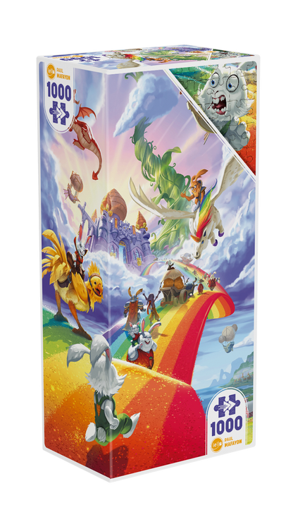 Puzzle Puzzle Twist 1000 pz - Bunny Kingdom in the Sky