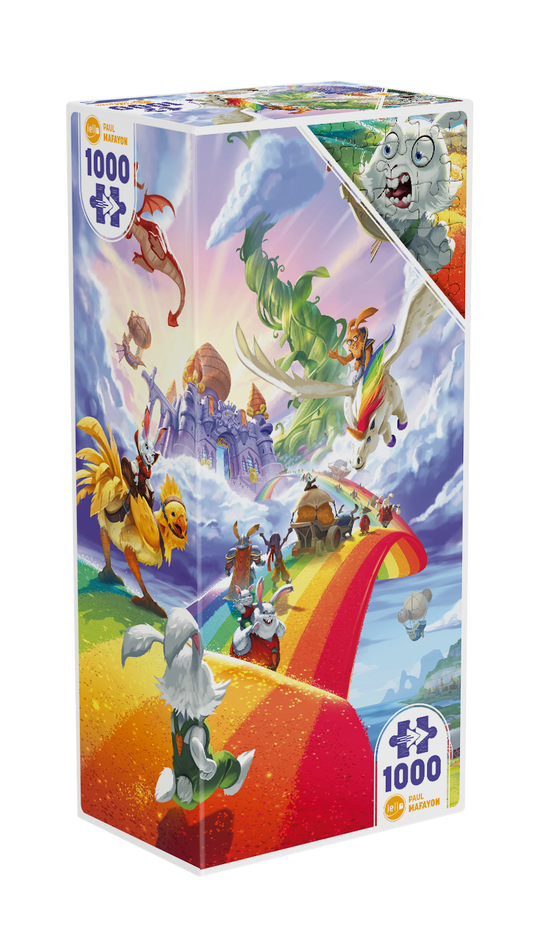 Puzzle Puzzle Twist 1000 pz - Bunny Kingdom in the Sky