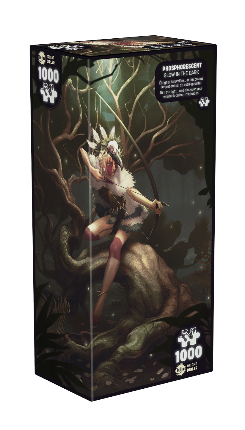 Puzzle Phospho 1000 pz - Forest Spirit