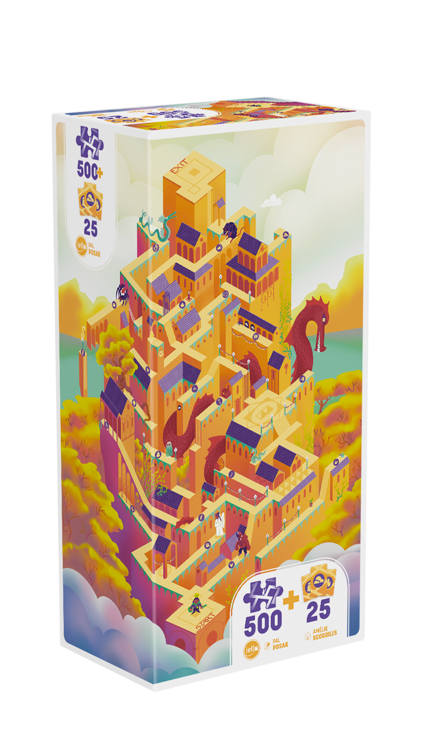 Puzzle Twist 500 pz - Le Château