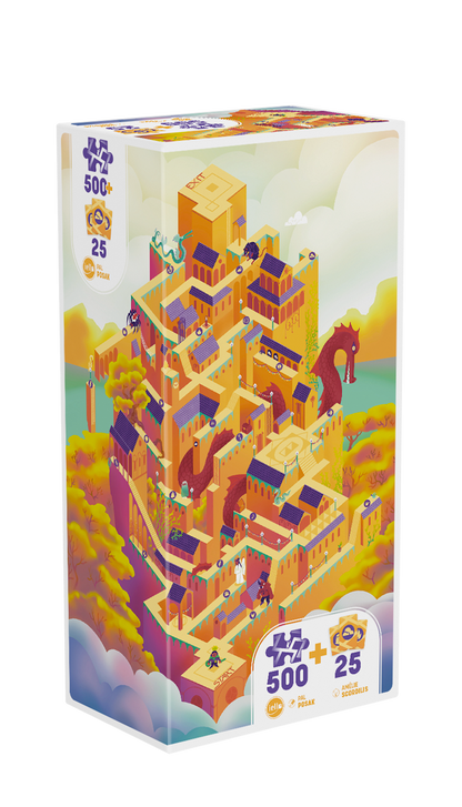 Puzzle Twist 500 pz - Le Château