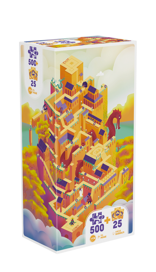 Puzzle Twist 500 pz - Le Château