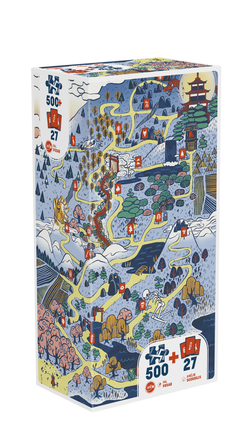 Puzzle Twist 500 pz - La Forêt