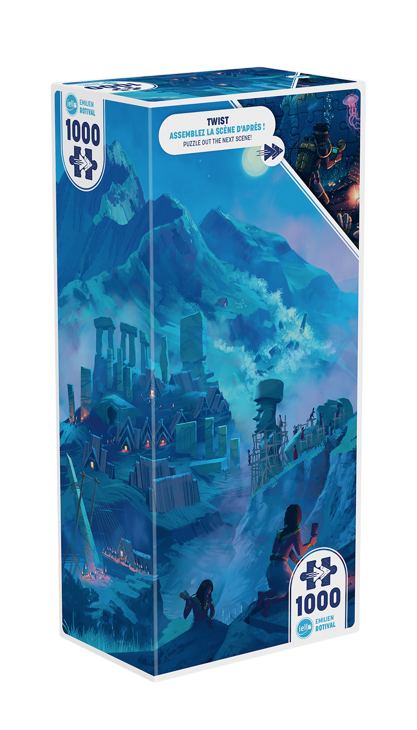 Puzzle Puzzle Twist 1000 pz -Ancien Megalith
