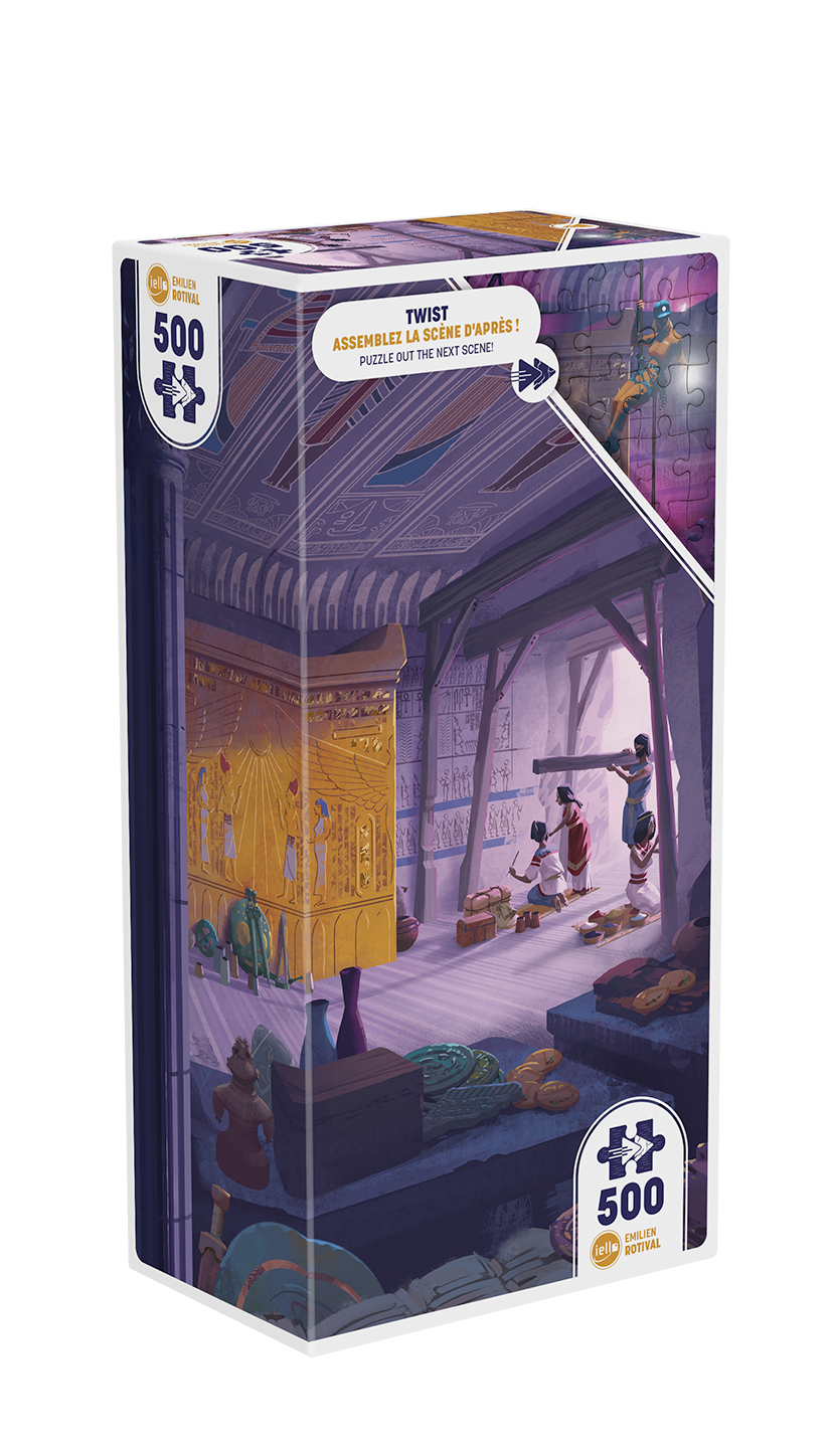 Puzzle Puzzle Twist 500 pz - Ancient Tomb
