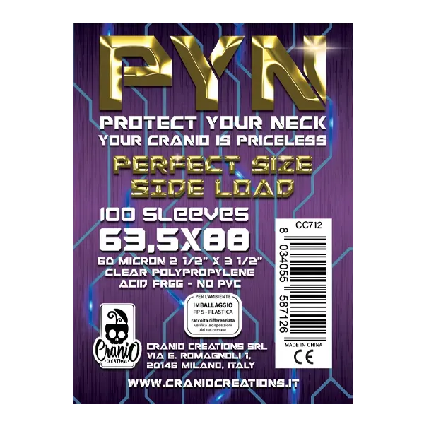 Bustine PYN 63,5x88 Perfect Size Side Load