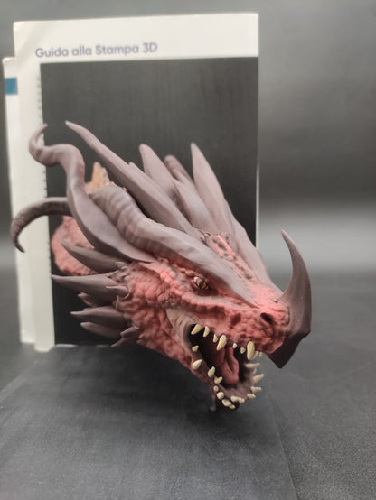 Bookends Drago Rosso Antico