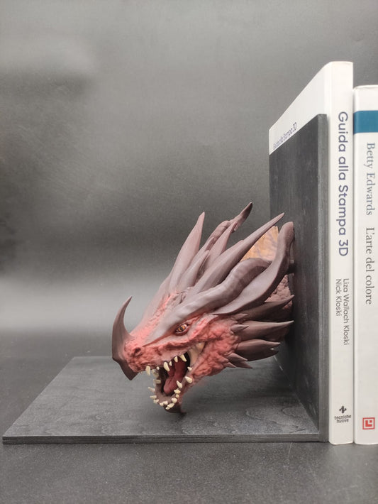 Bookends Drago Rosso Antico