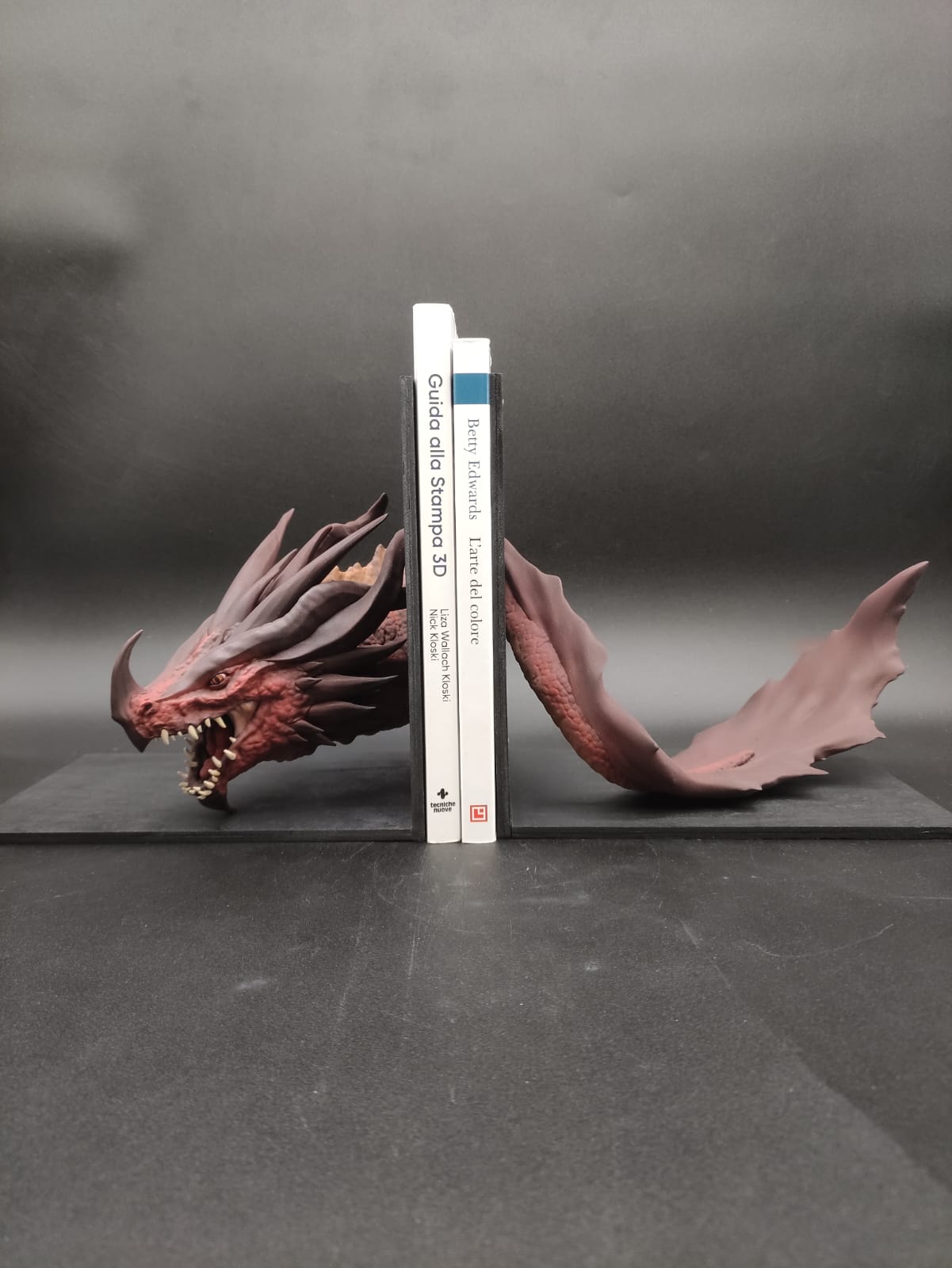 Bookends Drago Rosso Antico