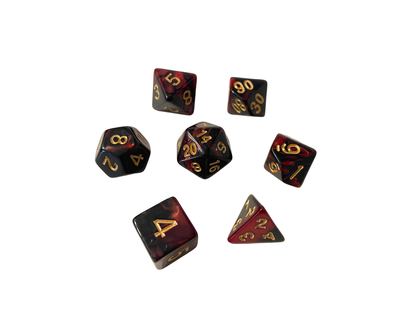 Set di dadi in resina II