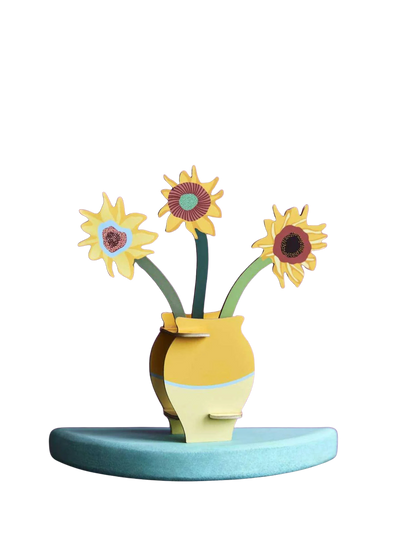 Pop Out Card - Van Gogh Flowers