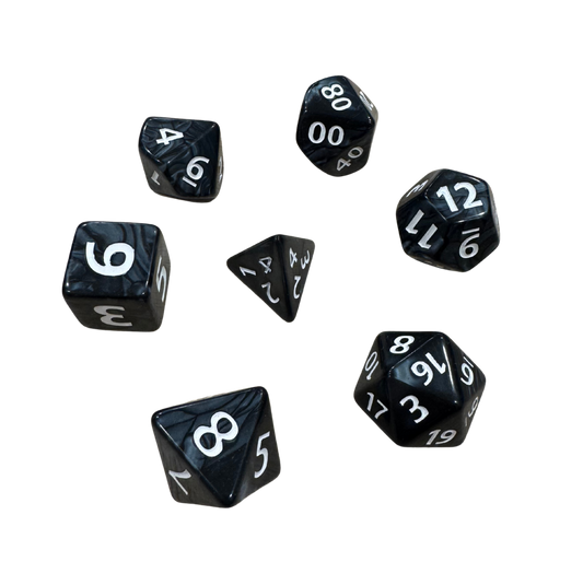 Set di dadi Jumbo in resina (33mm)