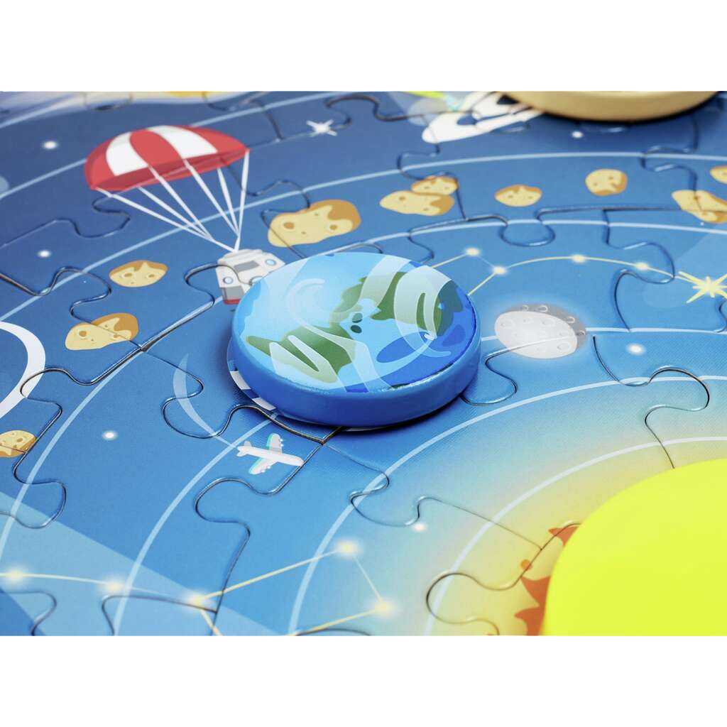 Puzzle Sistema Solare con Led