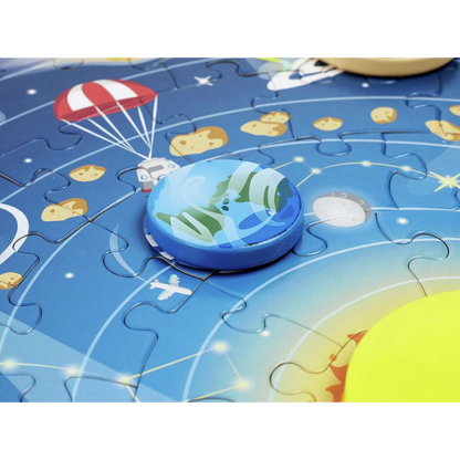 Puzzle Sistema Solare con Led