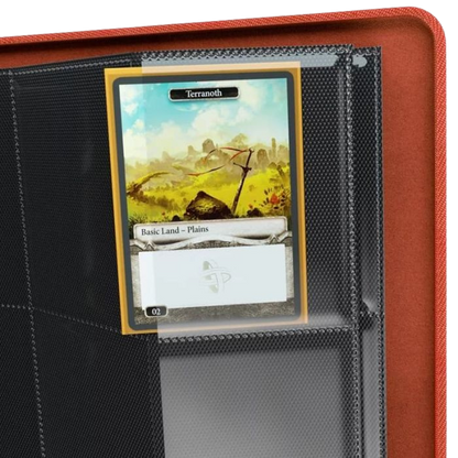 Raccoglitore Gamegenic Zip-Up Album 8 Tasche (ROSSO)